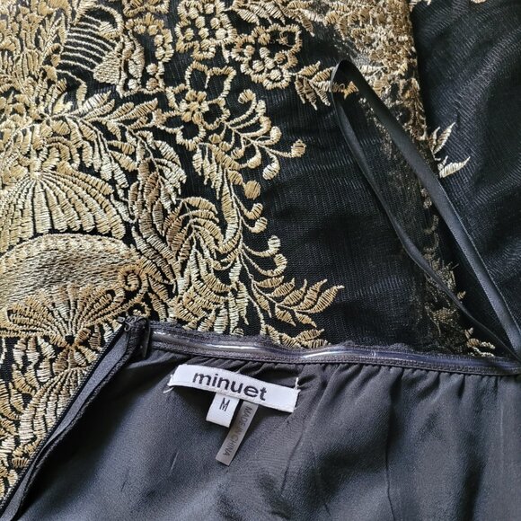 Minuet strapless mini dress size M - Picture 13 of 14